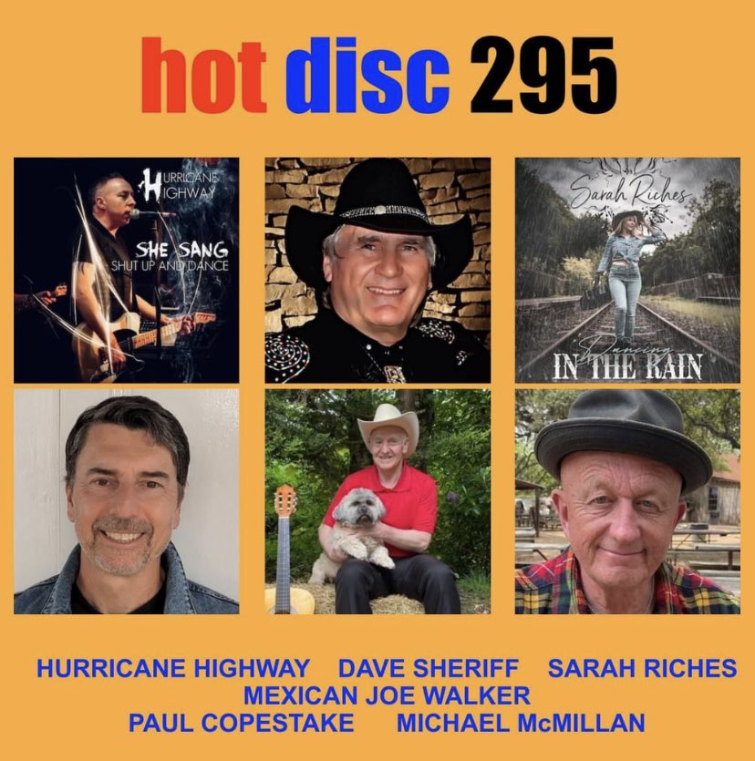 HotdiscTop40's tweet photo. Here’s the line up for Hotdisc 295 for July 2023: @MickMacMusic @PaulCopestake @girlsnextdoorTO @BradCole https://t.co/q02KHYDqPe
