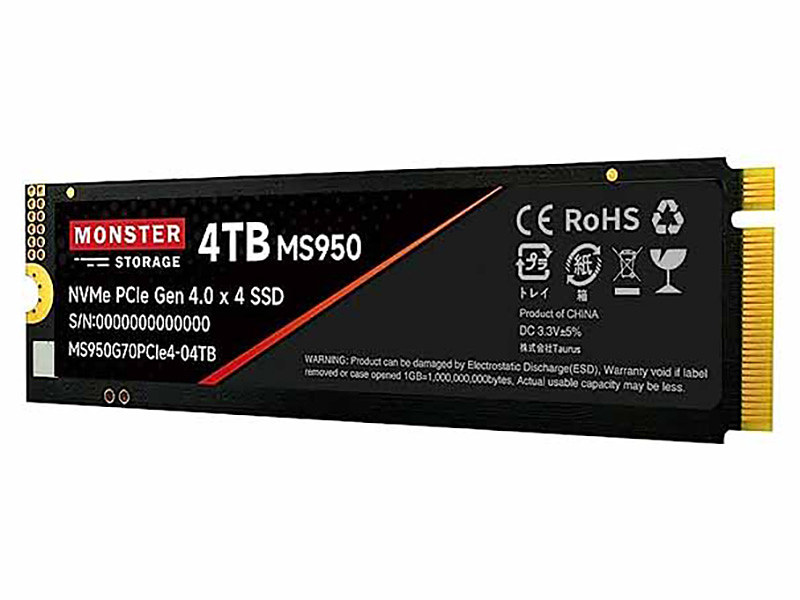 watch_akiba's tweet photo. 更新:リード7,100MB/sの4TB NVMe SSDが激安の27,800円!秋葉原で期間限定セール https://t.co/Hr0cnF11bu #自作PC #MonsterStorage #秋葉原 #SSD #PS5 https://t.co/gAVtM6pP7c