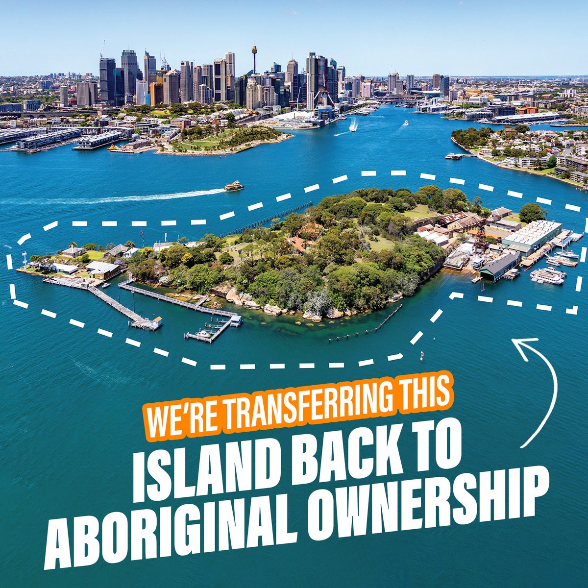 ChrisMinnsMP's tweet image. Today, we begin the historic process of transferring Me-Mel (Goat Island) back to Aboriginal ownership.

Turning this island into a symbol of reconciliation in the heart of Sydney Harbour.