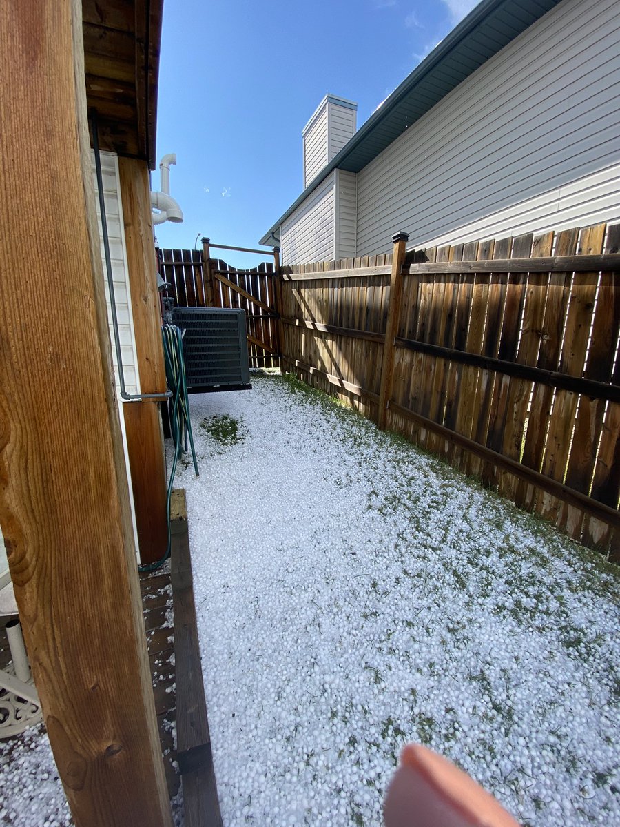 #albertastorm #hail