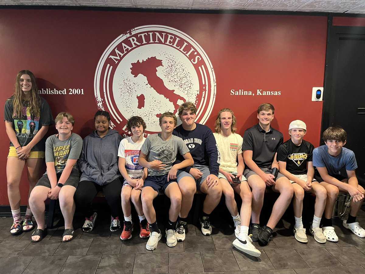 De Soto Wrestling (@dhs_takedown) on Twitter photo Day 1 of Salina Camp ✅
Morning hike, camp session, water park, dinner and ice cream.
Lots of laughs and smiles while getting better 💪
Big thanks to <a href="/timpres94/">Tim Prescott</a> for a great session!
#OurStandard I #ALLin Day 1 of Salina Camp ✅
Morning hike, camp session, water park, dinner and ice cream.
Lots of laughs and smiles while getting better 💪
Big thanks to <a href="/timpres94/">Tim Prescott</a> for a great session!
#OurStandard I #ALLin