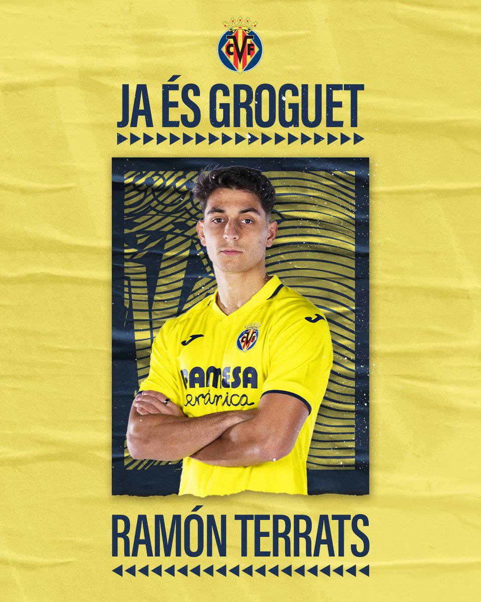 Villarreal, Ocak ayında Girona’dan kiralık olarak kadrosuna kattığı 22 yaşındaki orta saha oyuncusu Ramón Terrats’ın 2.5 milyon €‘luk satın alma opsiyonunu kullandı ve İspanyol oyuncu ile Haziran 2026’ya kadar sözleşme imzaladı. #Villarreal #Girona #RamónTerrats