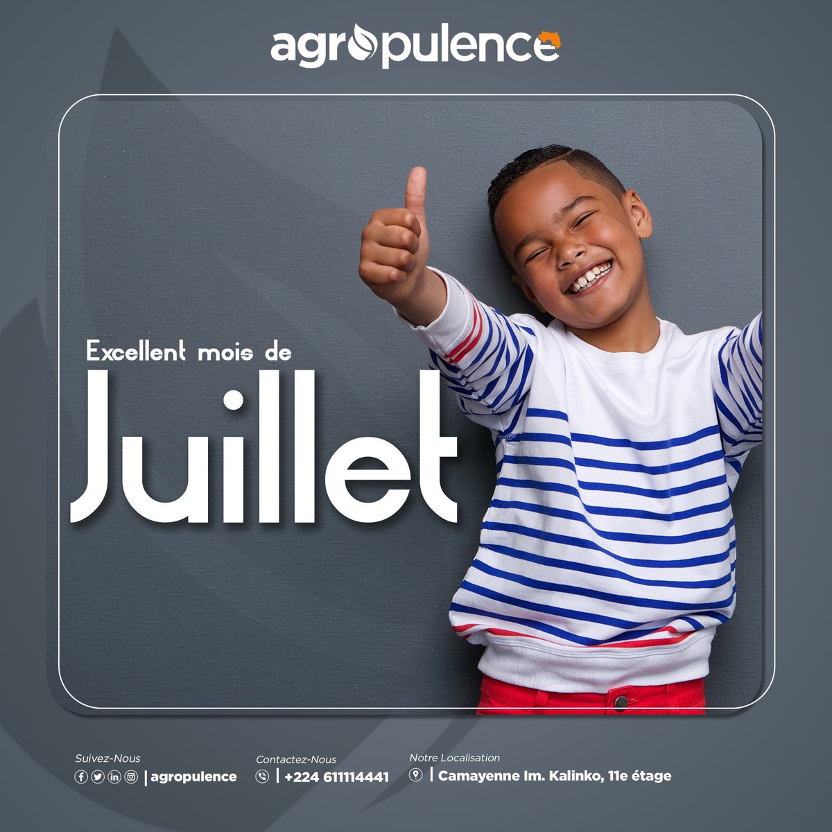 agropulence's tweet photo. 🎉𝗕𝗢𝗡 𝗠𝗢𝗜𝗦 𝗗𝗘 𝗝𝗨𝗜𝗟𝗟𝗘𝗧 https://t.co/hjCfaN6yGK