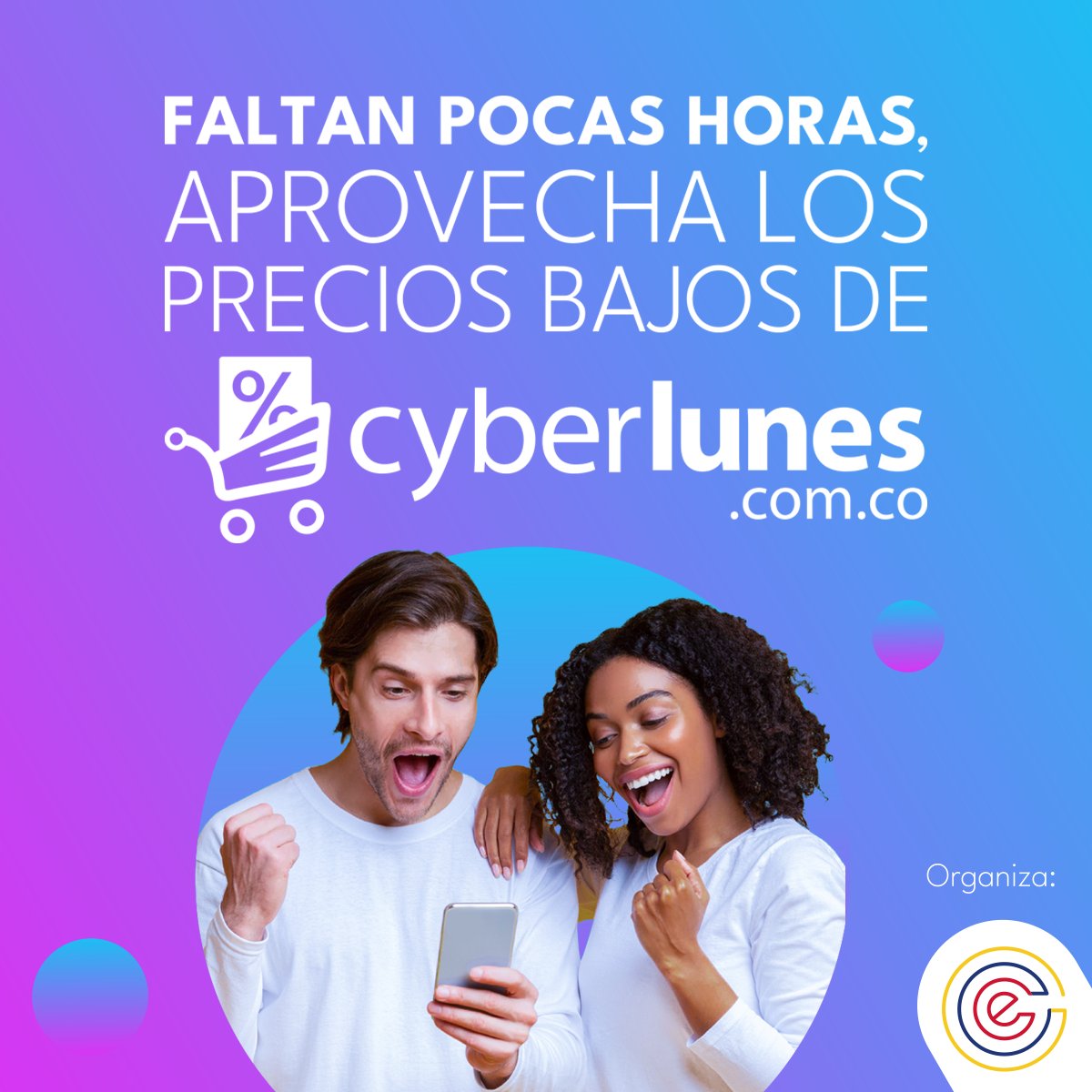 😱 Faltan muy pocas horas para que se terminen las #megaofertas. No te lo pierdas y empieza el fin de semana con tus productos favoritos a precios de locura en cyberlunes.com.co

#viernes #junio #llegojulio #julio #cyberlunes2023 #colombia #ofertas #comprasonline