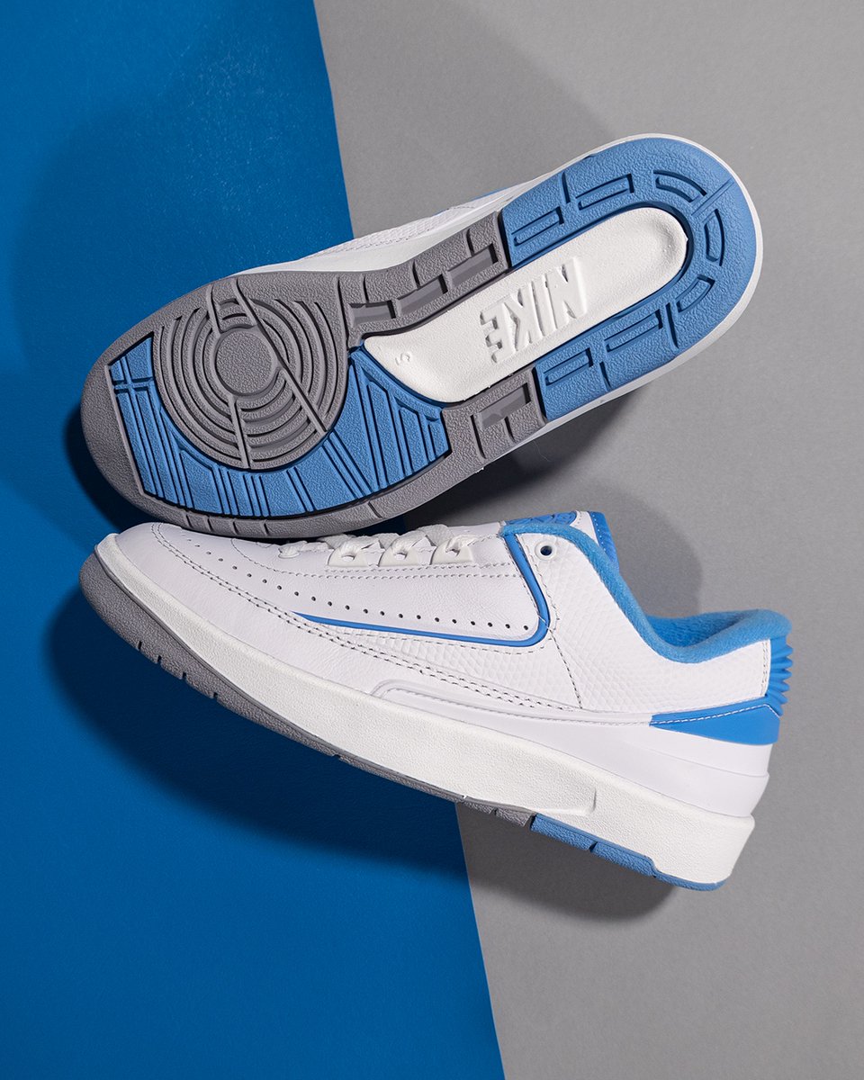 topsnbottomsusa's tweet photo. Step up your sneaker game with the Air Jordan 2 Retro Low UNC. Get ready to elevate your style. 🔥
#AirJordan2 #RetroLow #UNC #JordanSneakers #Sneakerheads #SneakerFashion #SneakerAddict #StreetStyle #KicksOfTheDay #FootwearFashion #ShoeGame #FashionableFeet #topsandbottoms https://t.co/a8JVSSuohG