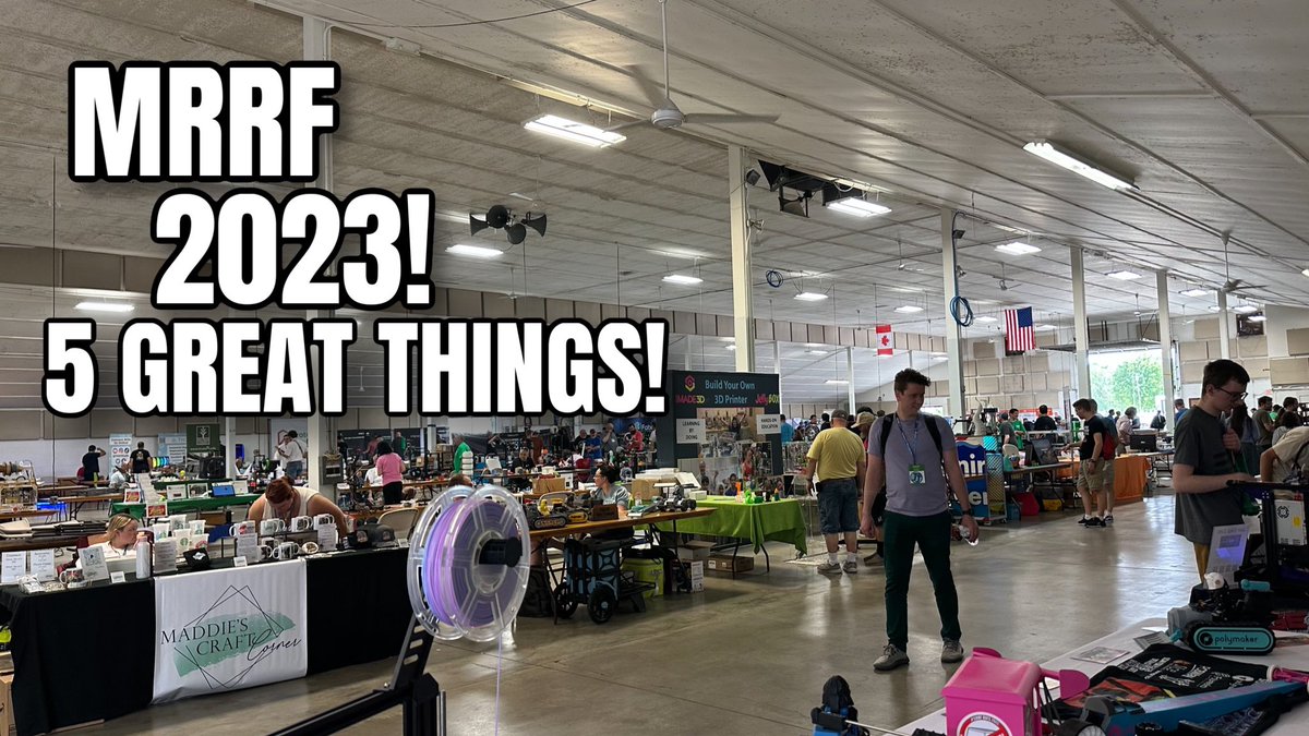tripodsgarage (@tripodsgarage) on Twitter photo New Video Is Out! MRRF 2023 - 5 GREAT THINGS - Watch Here 👇👍 youtu.be/c3caVe2cLCM via <a href="/YouTube/">YouTube</a>
<a href="/SGirl0311/">PCBWay -Elaine Hu</a> <a href="/PCBWayOfficial/">PCBWay</a> <a href="/BigTreeTech/">BIGTREETECH</a> <a href="/Creality3dprint/">Creality Official Store #creality3d</a> <a href="/Polymaker_3D/">Polymaker</a> <a href="/MidwestRRfest/">Midwest RepRap Fest</a> <a href="/josefprusa/">Josef Prusa</a> <a href="/cookiecad/">Cookiecad - Nathan Apter</a> <a href="/fixumdude/">fixumdude</a> <a href="/MakerDeck/">MakerDeck</a> <a href="/benheck/">Ben Heckendorn</a> New Video Is Out! MRRF 2023 - 5 GREAT THINGS - Watch Here 👇👍 youtu.be/c3caVe2cLCM via <a href="/YouTube/">YouTube</a>
<a href="/SGirl0311/">PCBWay -Elaine Hu</a> <a href="/PCBWayOfficial/">PCBWay</a> <a href="/BigTreeTech/">BIGTREETECH</a> <a href="/Creality3dprint/">Creality Official Store #creality3d</a> <a href="/Polymaker_3D/">Polymaker</a> <a href="/MidwestRRfest/">Midwest RepRap Fest</a> <a href="/josefprusa/">Josef Prusa</a> <a href="/cookiecad/">Cookiecad - Nathan Apter</a> <a href="/fixumdude/">fixumdude</a> <a href="/MakerDeck/">MakerDeck</a> <a href="/benheck/">Ben Heckendorn</a>
