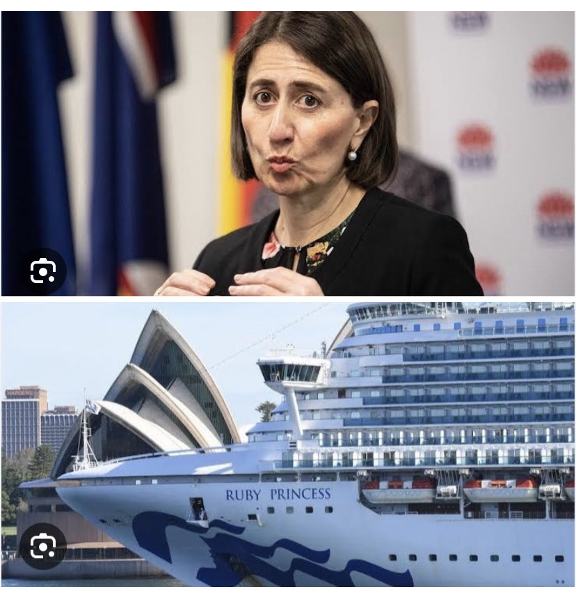 Those lauding Gladys Berejiklian should ask the states who lost loved ones that the Ruby Princess infected & DIED as a direct result of her incompetence. And seriously who really thinks corruption is somehow ok #auspol  What the hell is happening here #RubyPrincess #truthmatters
