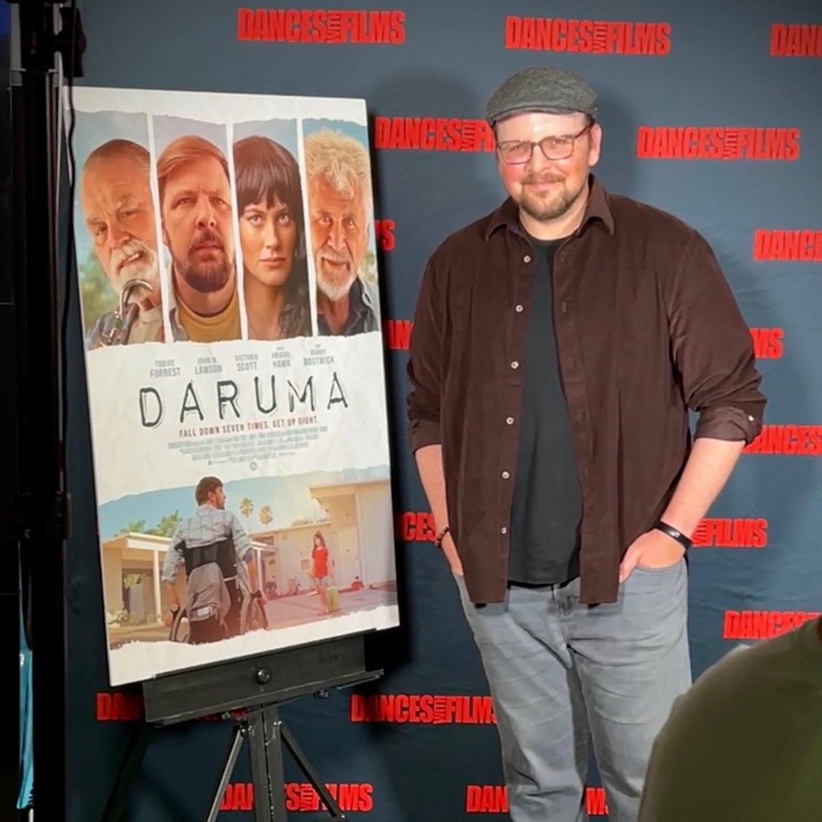 Beatrizteka13's tweet photo. Congratulations to #AustinBasis #darumamovie and his coworkers actors on the success of the movie Daruma https://t.co/9vFgUlbW1f