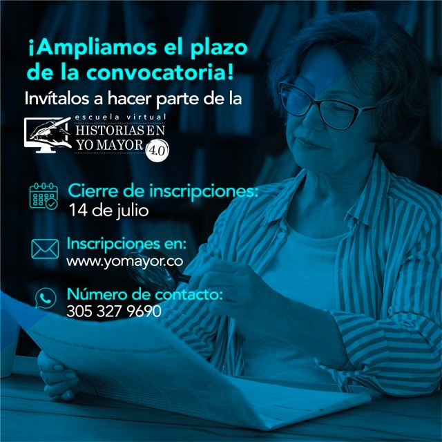 ¿Una escuela virtual para que las personas mayores aprendan las mejores técnicas de redacción de historias?

¡Sí, una escuela virtual para que las personas mayores aprendan las mejores técnicas de redacción de historias ❤️❤️❤️!

Postúlense, compartan, reposteen esto 👇🏾