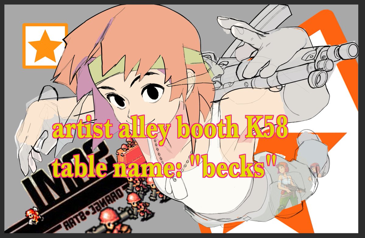 hey, been off the grid for a while, but I'll be tabling at AX this weekend. Artist alley, booth K58 with <a href="/vrexwerks/">goldenboy</a>

also, I stayed up to finish this advance wars pic but we ran out of large poster paper. The last box was the wrong item aha aha aha aha aha