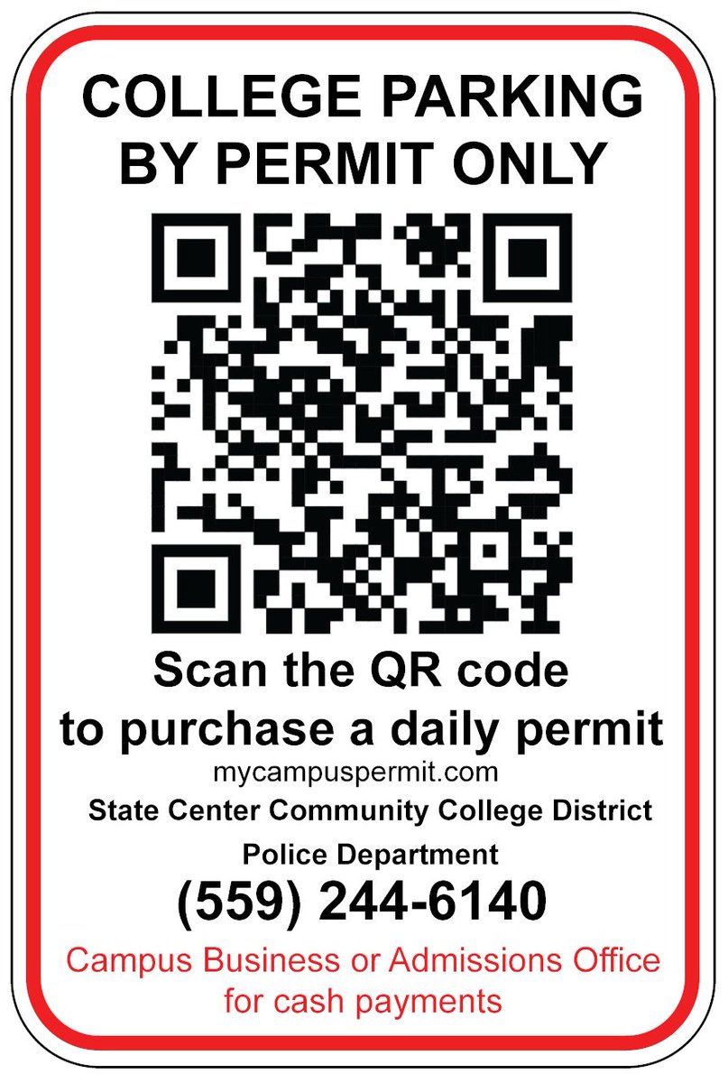 On 07/01/23, <a href="/SCCCD/">SCCCD</a> will go live with its new Parking Permit System powered by Parking Management Bureau. Students, Faculty, Staff, and Community Members can buy their Semester, Annual, or Daily Parking Permits online. For Info, visit: scccd.edu/parking.html