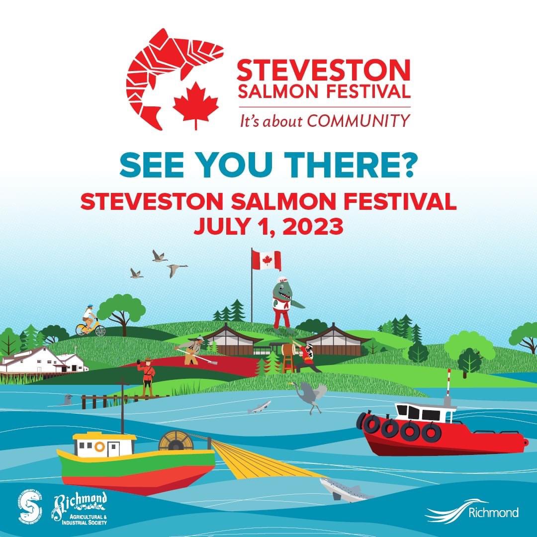 We are proud to support our community events!!! Wishing everyone a Happy Canada Day tomorrow!  <a href="/SalmonFest/">Steveston SalmonFest</a>