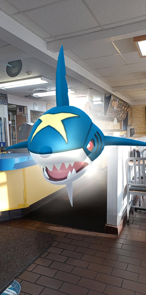 ANoraDraws's tweet image. I think I ordered the wrong fish...👀🦈
#Pokémon @PokemonGoApp #Sharpedo