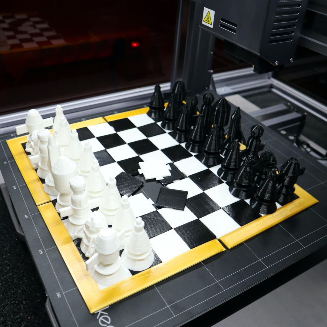 ClarasArtworks's tweet image. Chess is one of my favorite board games and also printed in a space look to match with my space science studies.🥰🚀

Model: @thingiverse :1655221
3D printer: @snapmaker
Filament: PLA

#snapmaking #childhoodgames #pla #3dprint #decor #game #chess #space #spaceex #dragoncapsule