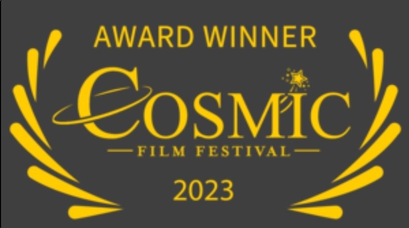 ghostship036's tweet image. Thank you everyone @CosmicFF 
We are grateful to be selected into the awards ceremony🏆 &amp;amp; thank u to everyone for their support &amp;amp; who spoke to the winner in us before we started winning. Wins have been beyond Mesmerizing 💜🙏Appreciate it🙏Hope everyone enjoyed the movie🍿🎭