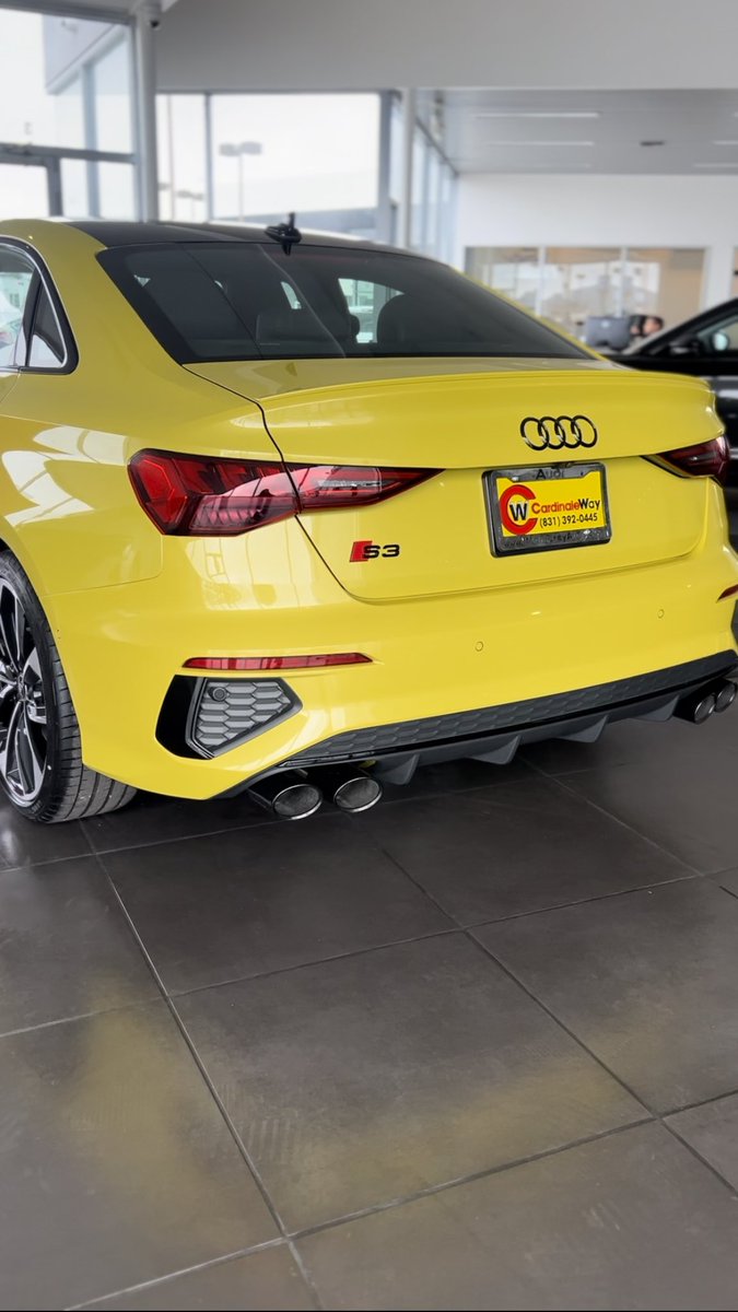 AudiMontereyPen's tweet photo. We have a 2023 Audi S3 2.0T Premium Plus in our showroom ! 

For any questions please reach out to our sales team 📞888-720-5973 https://t.co/Nh1BMEVheN
