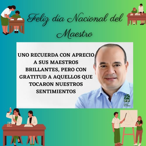 Gar1101Kathe's tweet photo. El Aspirante Alcalde @surunhernandez Felicita y Agradece el Gran Aporte que hacen los Maestros de nuestra República Domimicana 
@FPcomunica 
@LeonelFernandez https://t.co/Qj4sjaJmRb