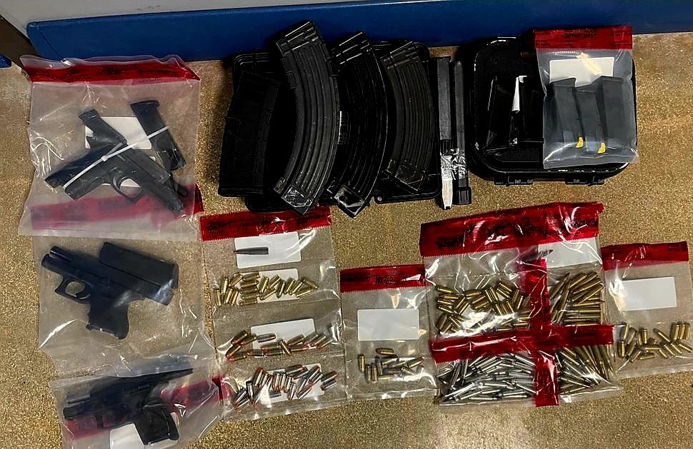Lieutenant Kevin Ruggiero (@ruggierompd) on Twitter photo The Miami Police's Violent Crimes Unit apprehended another dangerous felon! 💪 Our team successfully executed another search warrant, recovering multiple firearms 🚨 and live ammunition 💥. <a href="/AAguilarMPD/">Assistant Chief Armando Aguilar</a> <a href="/MiamiPD/">Miami PD</a> <a href="/rperezmpd/">First Assistant Chief Richard Perez</a> The Miami Police's Violent Crimes Unit apprehended another dangerous felon! 💪 Our team successfully executed another search warrant, recovering multiple firearms 🚨 and live ammunition 💥. <a href="/AAguilarMPD/">Assistant Chief Armando Aguilar</a> <a href="/MiamiPD/">Miami PD</a> <a href="/rperezmpd/">First Assistant Chief Richard Perez</a>