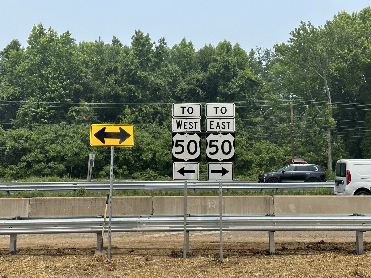 To improve traffic operations on eastbound US 50 and Broadneck service roads, SHA permanently closed the entry and exit ramps at Whitehall Road (exit 31) in Anne Arundel County. Learn more: ow.ly/YEgq50P1NM6 <a href="/AACountyGovt/">Anne Arundel County Government</a>  #MDtraffic #MDOTcares