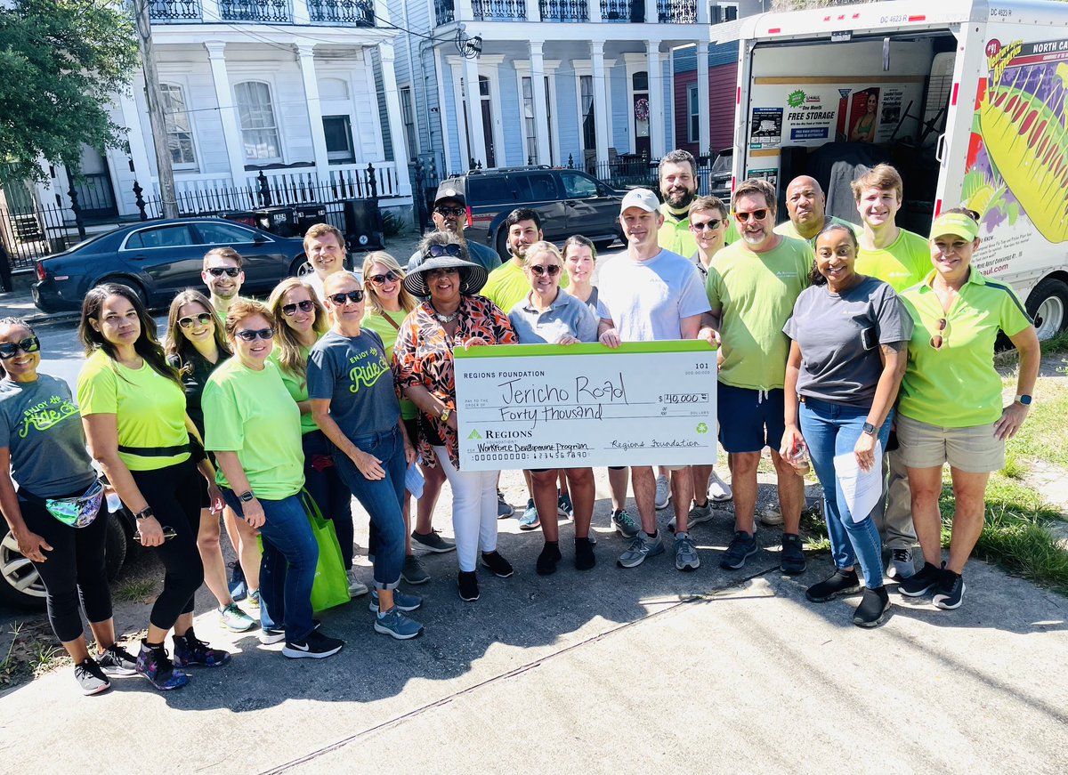 Celebrating #HomeownershipMonth with Bling Your Block (BYB) in partnership with <a href="/RegionsBank/">Regions Bank</a> Regions Foundation. Thanks to Regions Foundation's investment in our Workforce Development Program. Let's create thriving communities together! 

#BlingYourBlock #CommunityEmpowerment