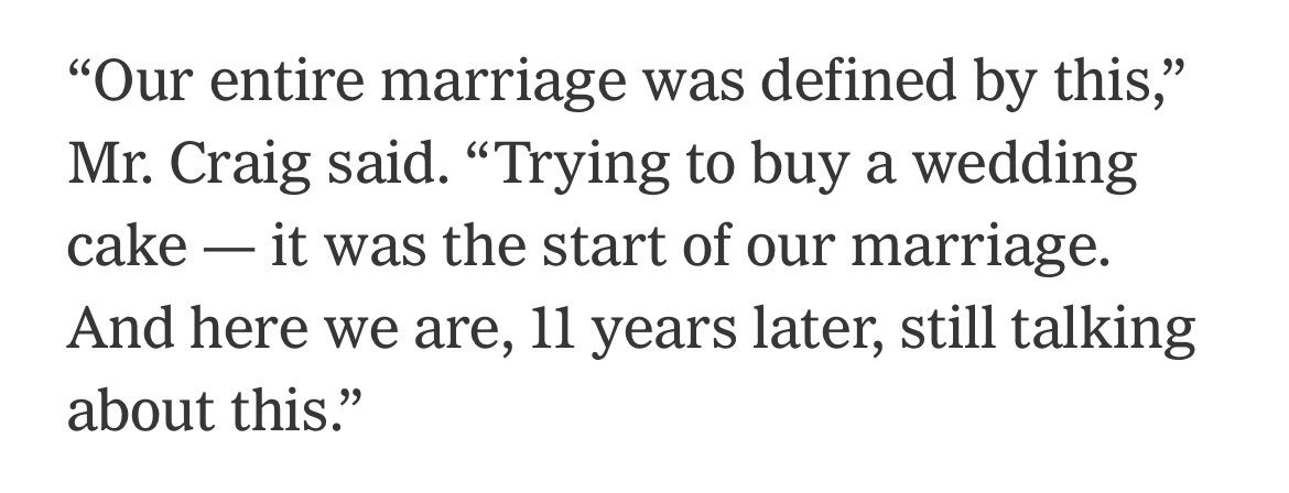 Was a painful day for a lot of LGBTQ people. But I was struck by what Charlie said about the weight of being the real life human (!) behind such a case. nyti.ms/3CVH9za