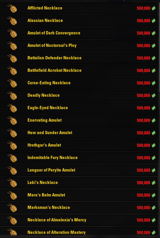 Gold_Vendor's tweet photo. This one is back again, only slightly tardy, with this week's Gold Vendor items (PC). As always, Adhazabi hopes there is something you can use, perhaps for Whitestrake's Mayhem. 

@TESOnline #ElderScrollsOnline #ESOFam https://t.co/t2uVRCzp14
