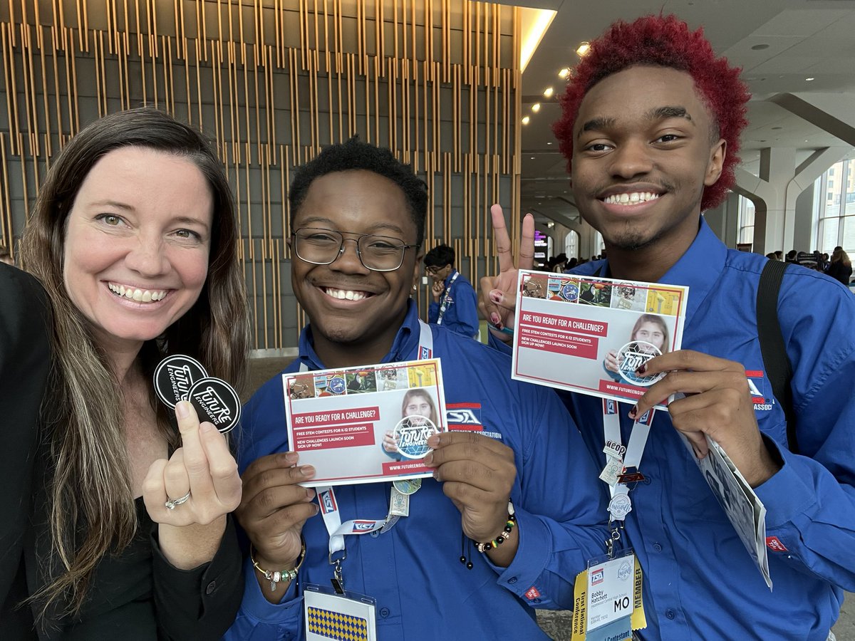 Our CEO <a href="/Deanne_Bell/">Deanne</a> met so many awesome future engineers and technologists at the <a href="/NationalTSA/">National TSA</a>  conference this week! Huge thanks to TSA for putting on such a great event!