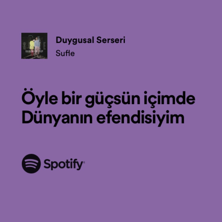 song of the day. @Sufleband | duygusal serseri