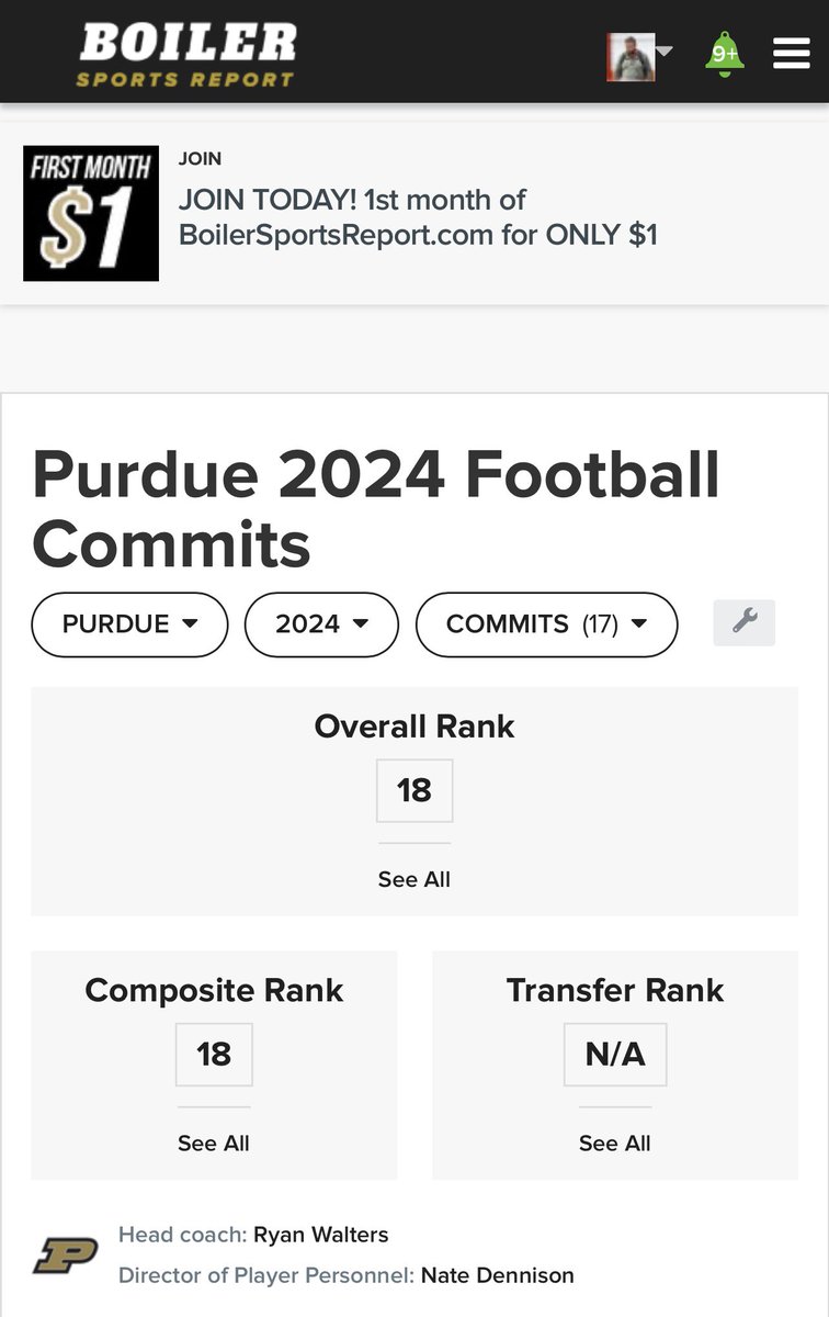 With the commitment of three-star wide receiver Tra’Mar Harris, #Purdue now has the No. 18 recruiting class in the @247Sports 2024 Overall Football Team Rankings.

The #Boilermakers have picked up 10 commitments in June and more are coming in July.

https://t.co/bj38TPNF1V https://t.co/9Kdvb9JfrG