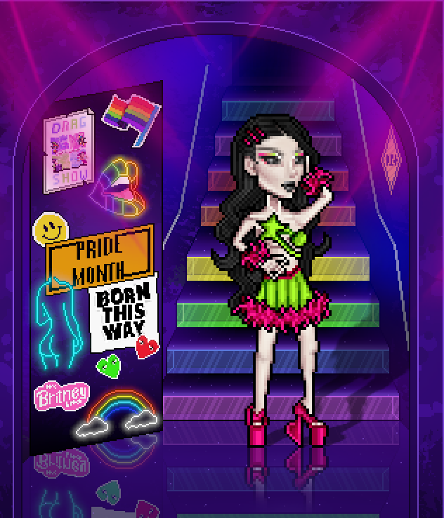 Looking good &amp; feelin' gorgeous 🍉🏳️‍🌈

#ThePridePixel