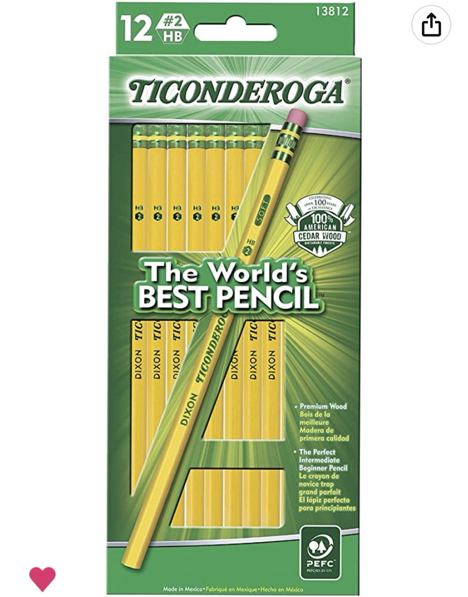 As a math teacher with 75 students, we go through hundreds of pencils a year!! Can anyone sprinkle a pack? 💗
amazon.com/hz/wishlist/ls…

🍎RT please and drop your list!
#clearthelist #teachertwitter #adoptateacher #clearthelist2023 #PostForPencils #wishlist #teacher
