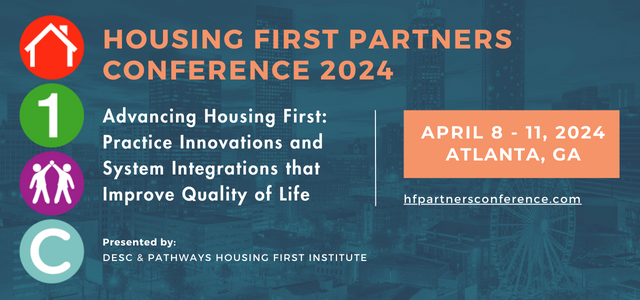 #HFPC is coming to Atlanta, GA | April 8-11, 2024. Registration is now open! Interested in presenting? Submit your proposal until July 31, 2023. More info at hfpartnersconference.com #HousingFirst #HarmReduction #EndHomelessness #HousingisHealthcare