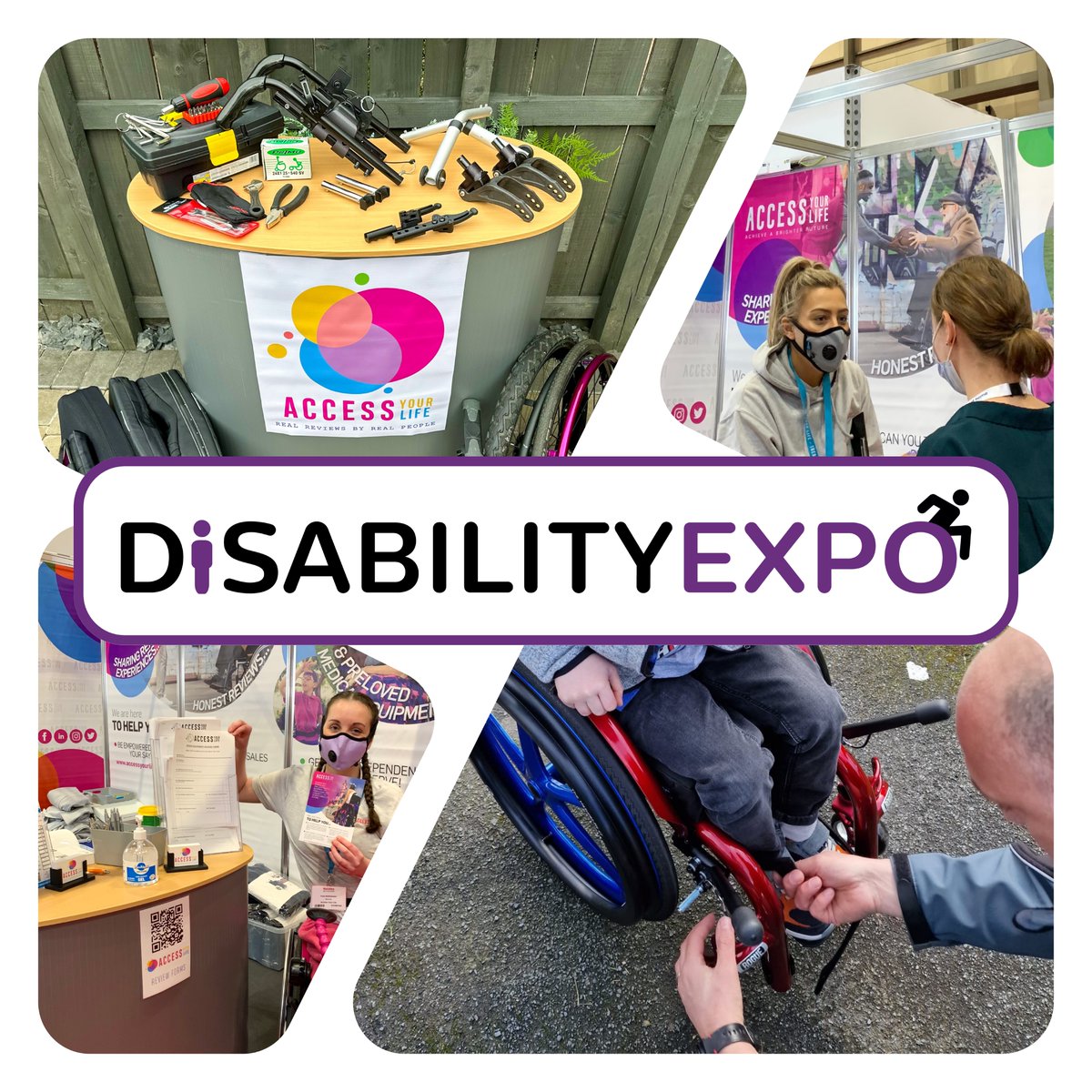 accessyourlife's tweet photo. There's less than a week until the @DisabilityExpo_ at ExCeL London! Meaning there is still plenty of time to register for your free ticket using the link below! โฟ๏ธ #AYL #DisabilityExpo #MobilityMOT
https://t.co/Rmf2cjNN3u https://t.co/GJv7WSVGW6