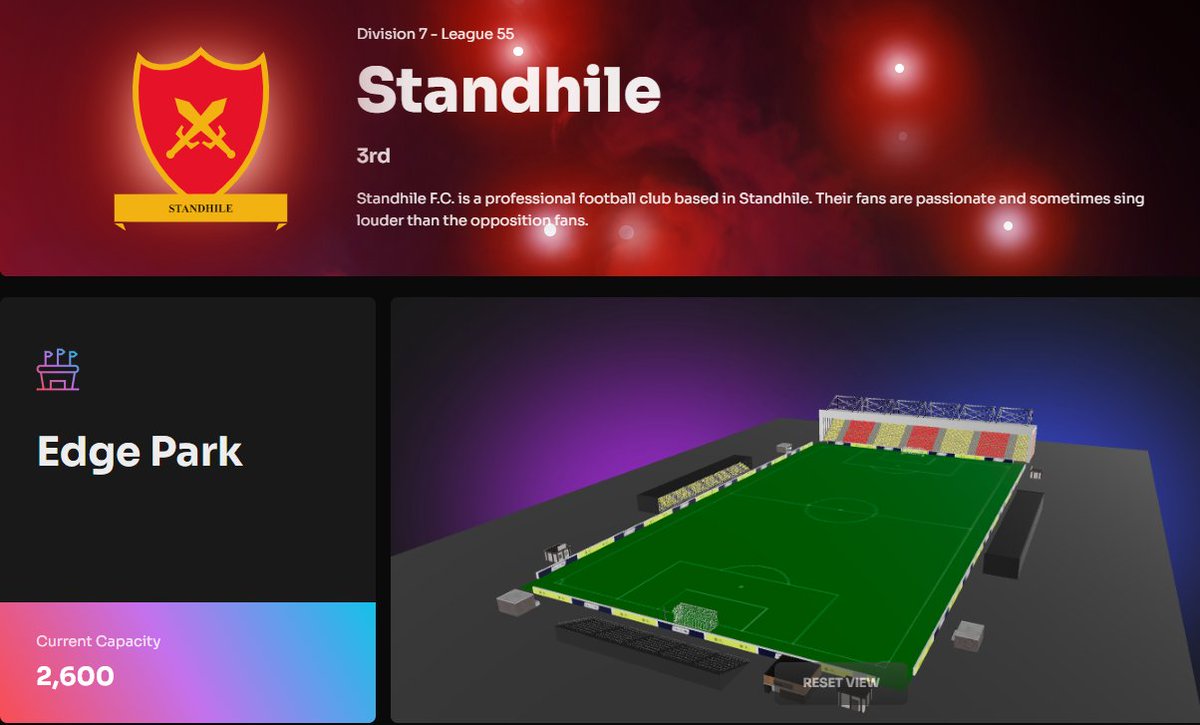 AFCOM Australian Footium Consortium of Owners &amp; Managers would like to welcome Standhile F.C to the group. A new division 7 team helping us grow stronger. With a home ground named "Edge Park" we are sure to gain that edge.