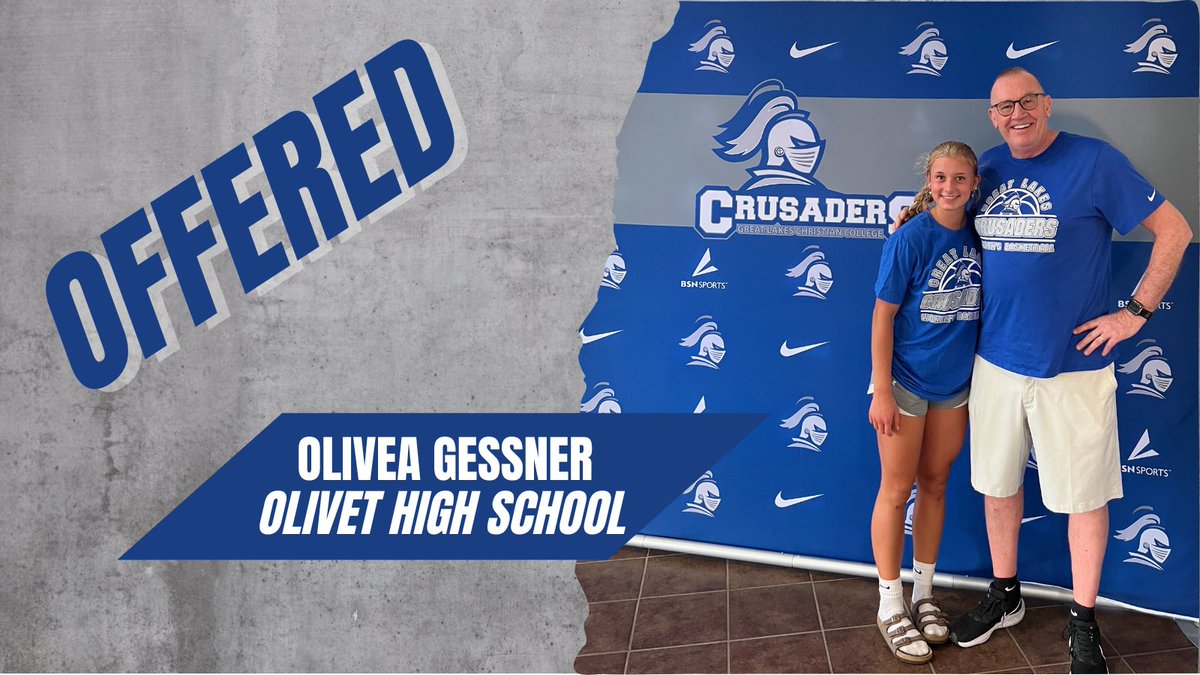 GLCCWBasketball's tweet photo. We're excited to extend offers to Olivet High School teammates @GessnerOlivea and @emmalie_letts to join our '24 - '25 team. https://t.co/6rGQwP5xBo