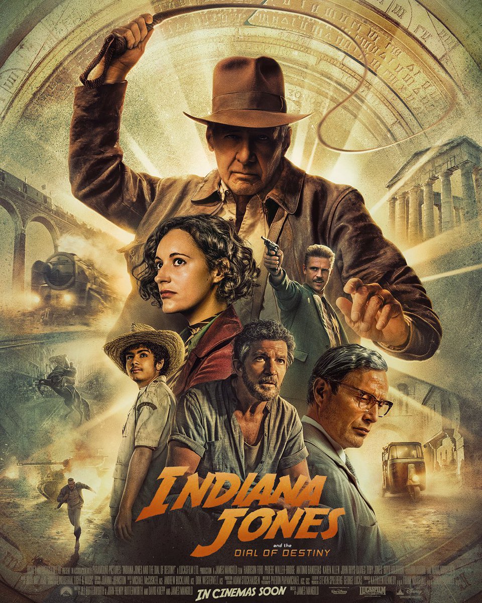 So pumped for @IndianaJones & #DialOfDestiny Taking the whole family this weekend 🙌