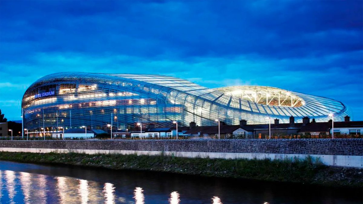 Thinking more about a Premium Live Event in Ireland after #WWEDublin. 

Croke Park too big, 3 Arena too small. 

Clash At The Castle 2 in the Aviva Stadium? (52k Capacity)

It would be an absolutely electric night.

#WWESmackdown
#MITB