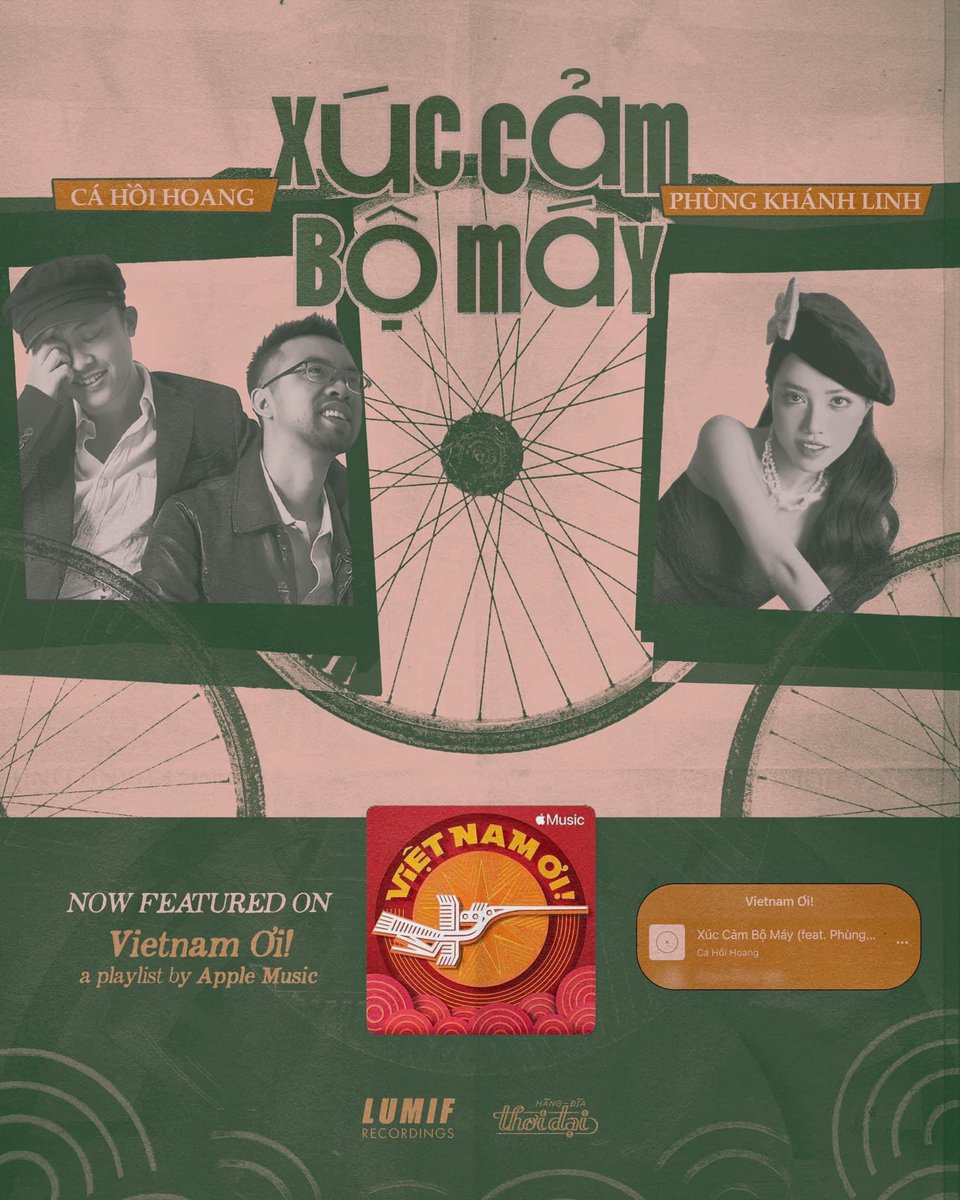 ‘Xúc Cảm Bộ Máy’ của Cá Hồi Hoang và Phung Khanh Linh đang nằm vị trí #1 playlist Vietnam Ơi 💎 của Apple Music 🥰

🎧 timesrecords.lnk.to/XCBM/applemusic
🎧 timesrecords.lnk.to/VietnamOi

Cùng lắng nghe nhé 🇻🇳