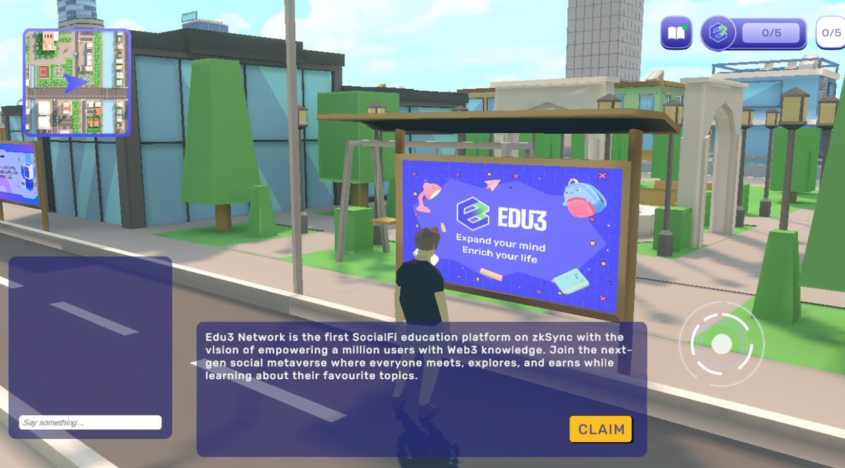 Edu3Protocol's tweet photo. @zksync ✨ After clicking the Claim button, just click on your wallet address, go to "My Wallet", then click " Go to Portal" to claim your $USDT! https://t.co/zLJUSeb8pL