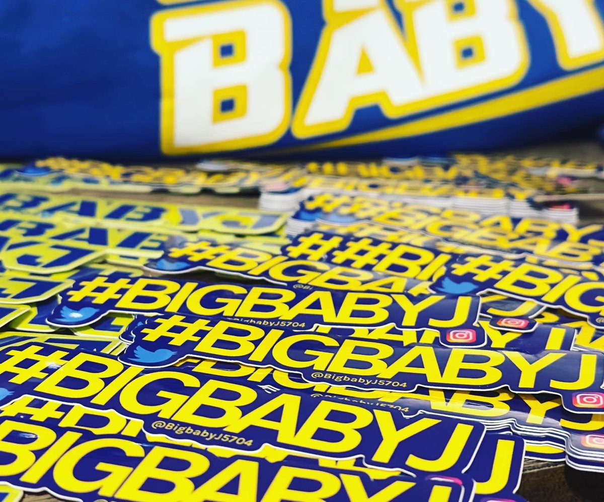 BigBabyJ5704's tweet image. Get wit me on campus I got you!! #StickerDrop 🔵🟡 #BIGBABYJ #HENERGY  #StillUnRivaled