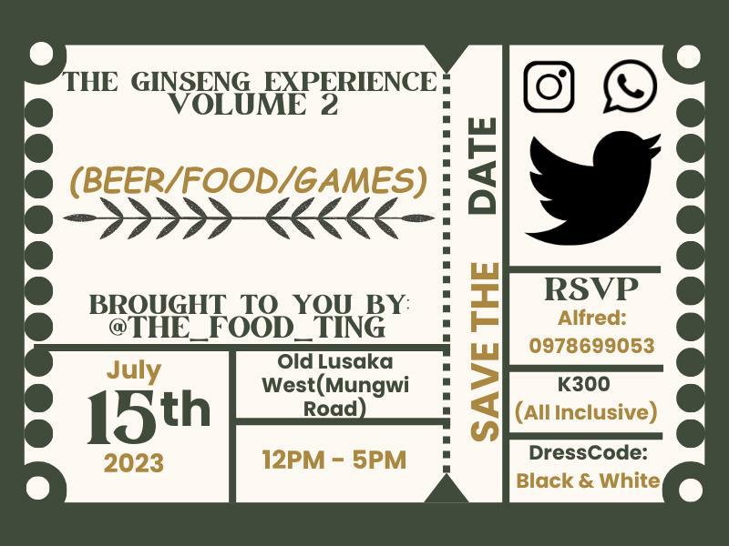 The_Food_Ting's tweet photo. The Ginseng Experience: Volume Two is finally here!

A specially curated games day.

All you can eat bespoke food items. 

Hosted in a serene environment.

If you are interested or want more information, just reply with "Hi" and I will DM you all the information you need to know. https://t.co/jDLN8OwDRV