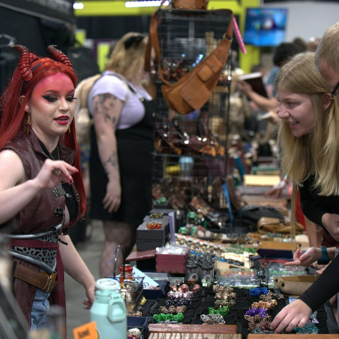 fanexpodenver's tweet photo. Make sure to check out the vendors at FAN EXPO Denver 2023 🛒 There are so many fun fandom finds to discover.
Which vendor has been your fave so far?
#FANEXPODenver #FANEXPODenver2023 #shopping #Denver #DenverCO #Colorado #FandomFinds https://t.co/g0dmuGYSI0