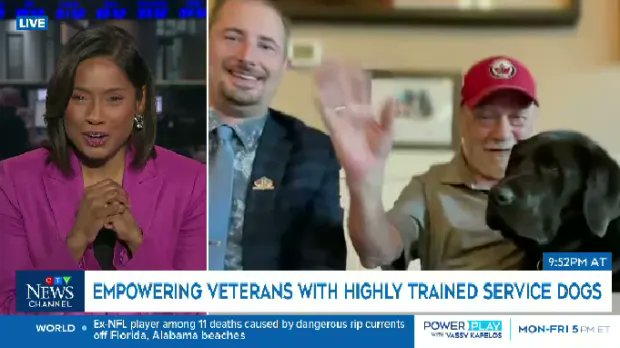 Mike Annan, Executive Director of the VICD Service Dog program, and team members Dave &amp; Storm joined <a href="/CTVNews/">CTV News</a> <a href="/MerellaCTV/">merella fernandez</a> to discuss the BC &amp; Alberta Guide Dog program after the VICD Alberta team graduated its 22nd OSI-PTSD Service Dog in the province. 

ctvnews.ca/video?clipId=2…
