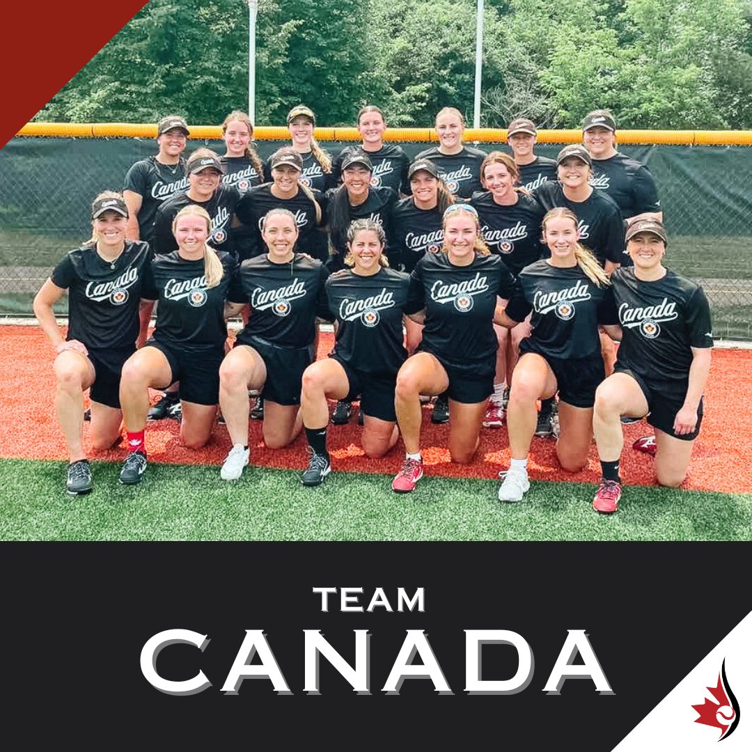 Let's give it up for Team Canada! 🙌🔥 It's time to show our unwavering support and cheer on our incredible women's Canadian softball athletes (many whom are Olympians) as they compete on the global stage. 🌍

Full Team Canada roster: softball.ca/wnt/rosters.htm