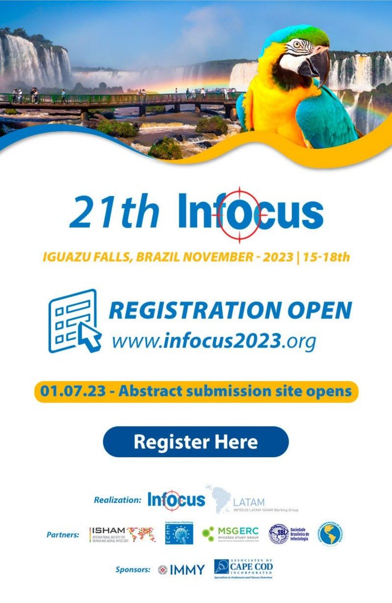 All invited
  infocus2023.com 
#IDtwitter @MSG_ERC @acincaribe @HGMhospital  @infectotuits