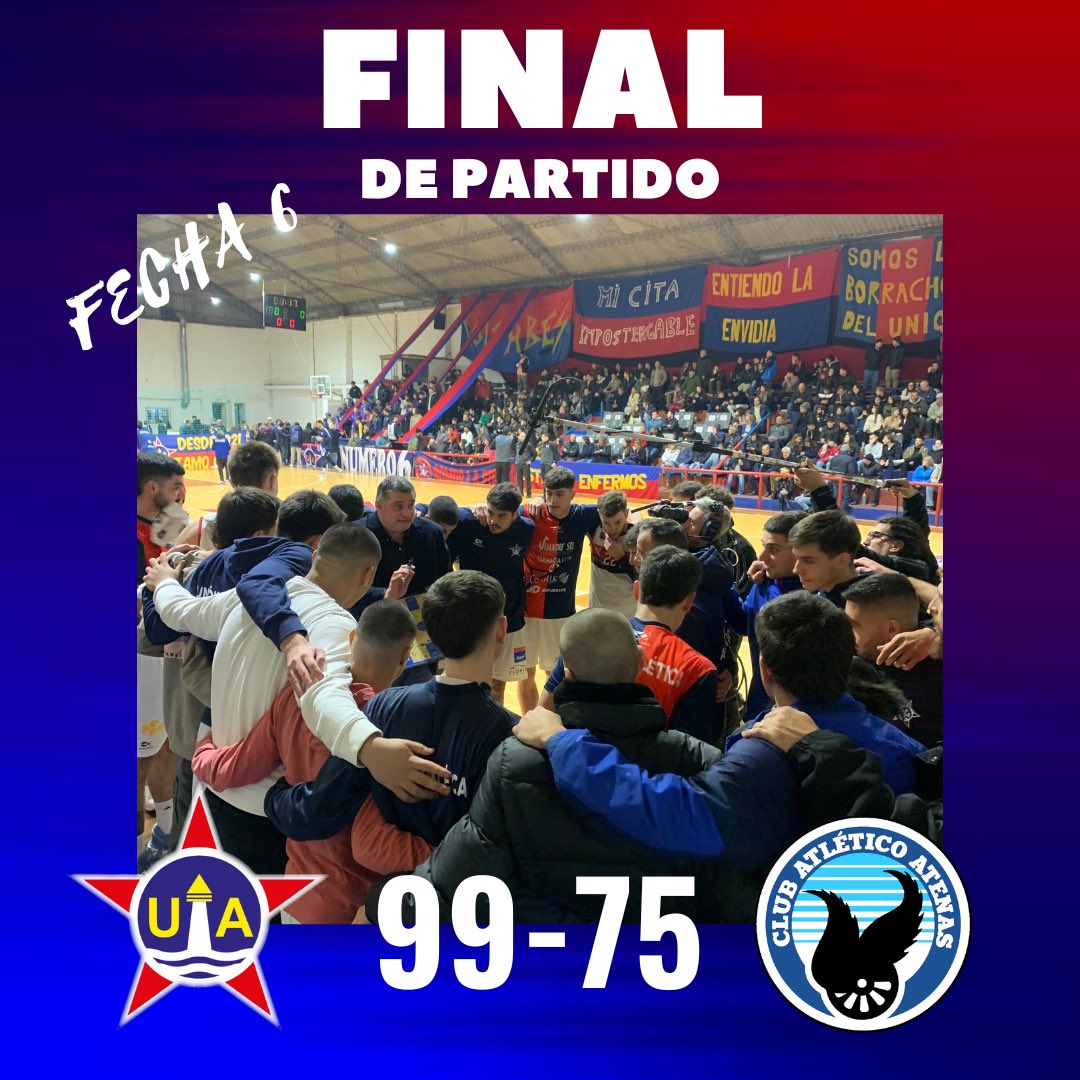 Club_UA's tweet photo. #Metro2023 Final del partido:
GANOOOO UNIOOOOON
Unión Atlética 99 - Atenas 75

Estadísticas: https://t.co/r3IKN1dOrS

#𝐄𝐥𝐂𝐥𝐮𝐛𝐃𝐞𝐥𝐁𝐚𝐫𝐫𝐢𝐨 https://t.co/hgHYwsDPYh