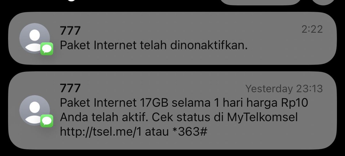 Hey @Telkomsel emang susah banget ya menghitung 24 jam sejak waktu transaksi??