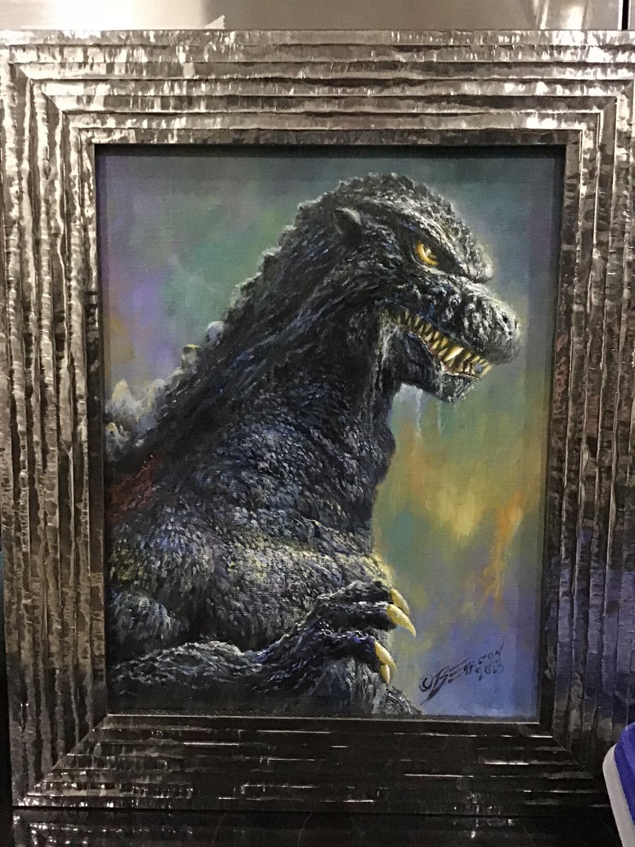 New Godzilla 1984 painting for G FEST....