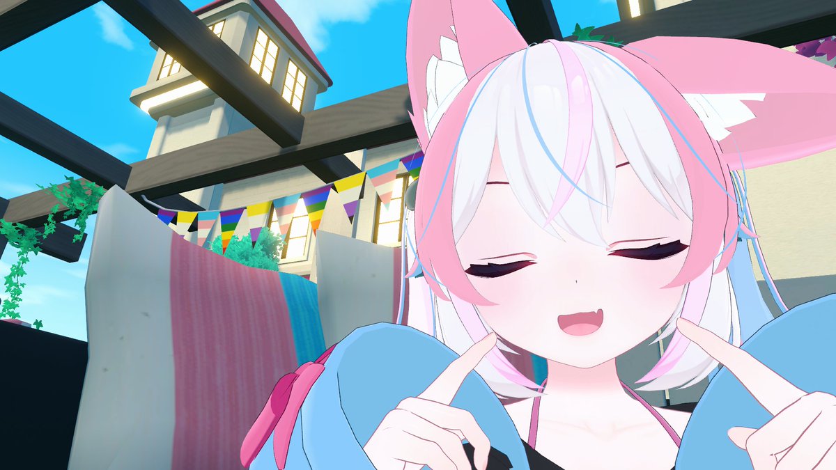 VRChat's tweet image. What's your most recent VRChat selfie?