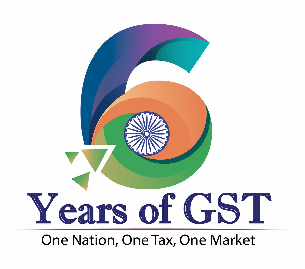 छह वर्ष जीएसटी के ।
सरलीकृत कर, समग्र विकास ।

Six Years of GST.
Simplifying Taxes, Driving Growth.

#6YearsofGST